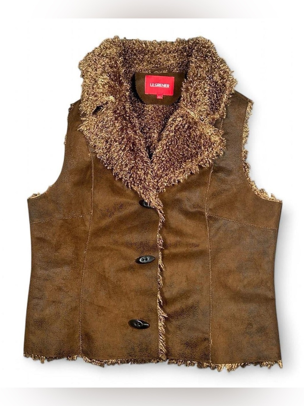 Le Grenier Faux fur vest